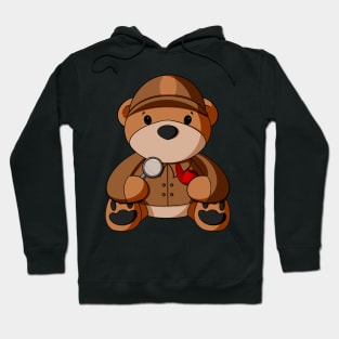 Detective Teddy Bear Hoodie